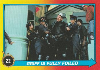 1989 Topps Back to the Future Part II #22 Griff Is Fully Foiled Front