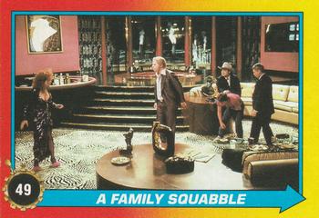 1989 Topps Back to the Future Part II #49 A Family Squabble Front