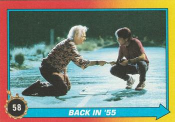 1989 Topps Back to the Future Part II #58 Back in '55 Front