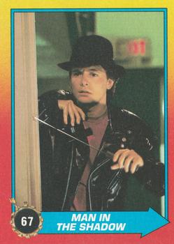 1989 Topps Back to the Future Part II #67 Man In the Shadow Front