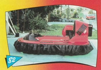 1989 Topps Back to the Future Part II #82 Scat Hovercraft Front