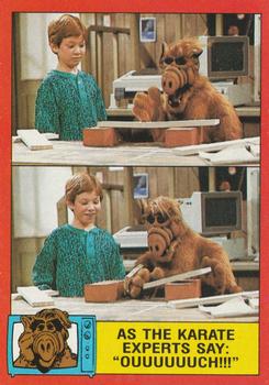 1988 Topps ALF 2nd Series #54 As the karate experts say: 