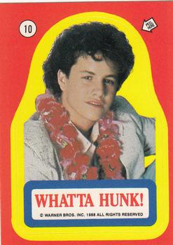 1988 Topps Growing Pains - Stickers #10 Whatta Hunk! Front