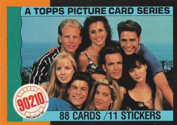 1991 Topps Beverly Hills 90210 #1 Rock 'n' Roll High School Front