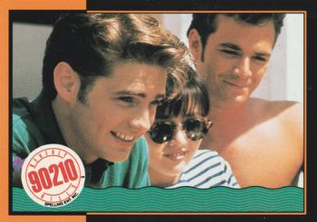 1991 Topps Beverly Hills 90210 #10 Terrific Trio Front