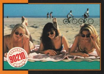 1991 Topps Beverly Hills 90210 #13 Girl Group Front