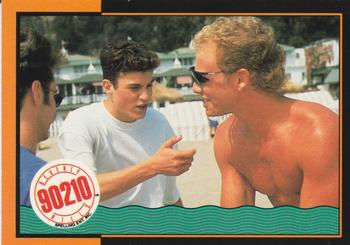1991 Topps Beverly Hills 90210 #27 Offscreen Athletes Front