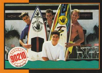 1991 Topps Beverly Hills 90210 #32 Get on Board Front