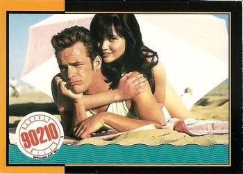 1991 Topps Beverly Hills 90210 #35 Trivia Question #1 Front