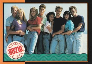 1991 Topps Beverly Hills 90210 #42 Trivia Question #8 Front