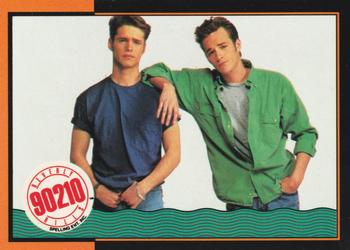 1991 Topps Beverly Hills 90210 #46 Trivia Question #12 Front