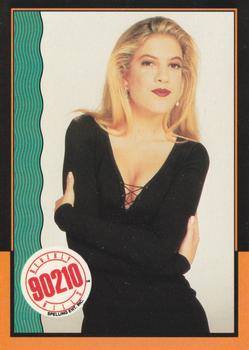 1991 Topps Beverly Hills 90210 #47 Trivia Question #12 Front