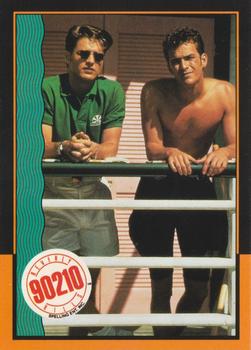 1991 Topps Beverly Hills 90210 #55 Trivia Question #20 Front
