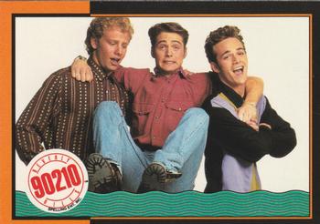 1991 Topps Beverly Hills 90210 #58 Trivia Question #23 Front