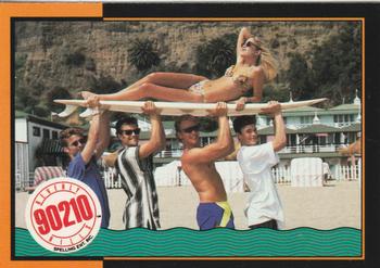 1991 Topps Beverly Hills 90210 #63 Trivia Question #28 Front