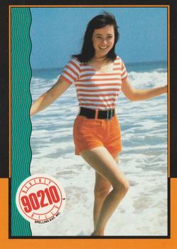 1991 Topps Beverly Hills 90210 #69 Happy Actress Front