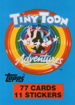 1991 Topps Tiny Toon Adventures #1 Tiny Toon Adventures Front