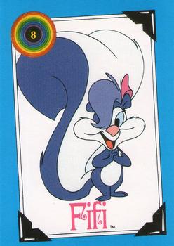 1991 Topps Tiny Toon Adventures #8 Fifi Front