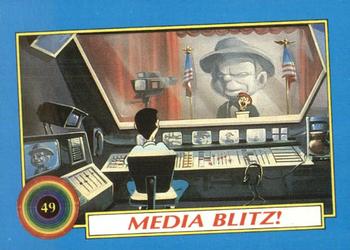 1991 Topps Tiny Toon Adventures #49 Media Blitz! Front