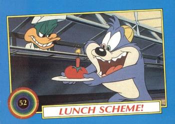 1991 Topps Tiny Toon Adventures #52 Lunch Scheme! Front