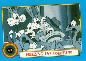 1991 Topps Tiny Toon Adventures #63 Freezing the Frame-Up! Front