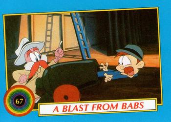 1991 Topps Tiny Toon Adventures #67 A Blast from Babs Front