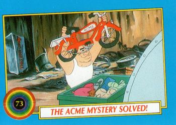 1991 Topps Tiny Toon Adventures #73 The Acme Mystery Solved! Front