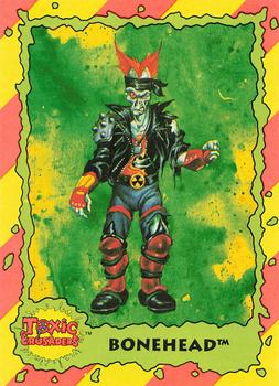 1991 Topps Toxic Crusaders #9 Bonehead Front