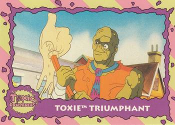 1991 Topps Toxic Crusaders #43 Toxie Triumphant! Front