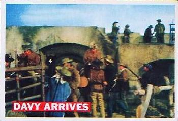 1956 Topps Davy Crockett Orange Back (R712-1) #50 Davy Arrives Front