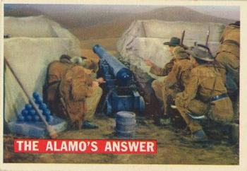 1956 Topps Davy Crockett Orange Back (R712-1) #54 The Alamo's Answer Front
