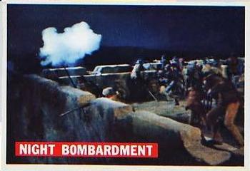 1956 Topps Davy Crockett Orange Back (R712-1) #58 Night Bombardment Front