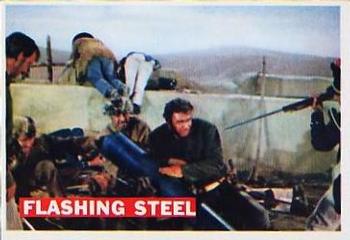 1956 Topps Davy Crockett Orange Back (R712-1) #74 Flashing Steel Front
