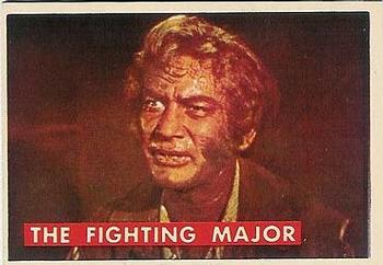 1956 Topps Davy Crockett Green Back (R712-1a) #52A The Fighting Major Front