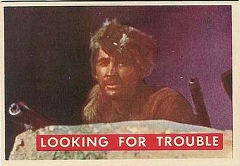 1956 Topps Davy Crockett Green Back (R712-1a) #56A Looking for Trouble Front