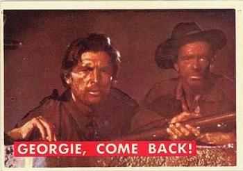 1956 Topps Davy Crockett Green Back (R712-1a) #58A Georgie, Come Back! Front