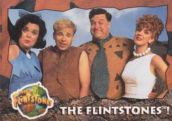 1993 Topps The Flintstones #1 The Flintstones! Front