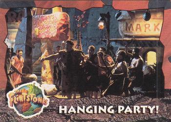 1993 Topps The Flintstones #70 Hanging Party! Front