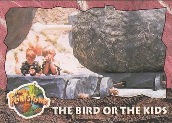 1993 Topps The Flintstones #74 The Bird or the Kids Front