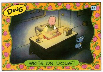 1993 Topps Nicktoons #45 Write on Doug Front