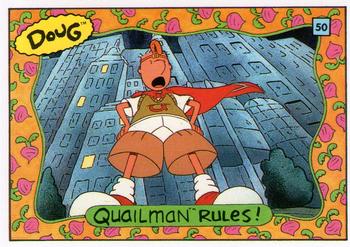 1993 Topps Nicktoons #50 Quailman Rules Front