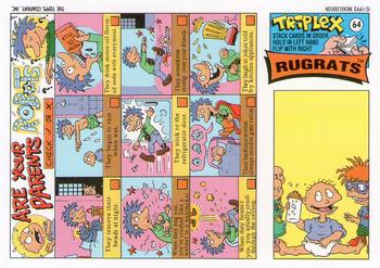 1993 Topps Nicktoons #64 Time for a change Back