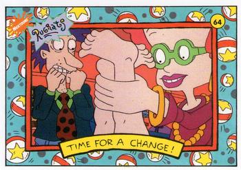 1993 Topps Nicktoons #64 Time for a change Front