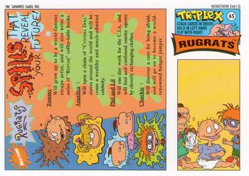 1993 Topps Nicktoons #65 In Angelica's clutches Back