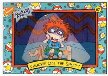 1993 Topps Nicktoons #87 Chuckie on the Spot! Front