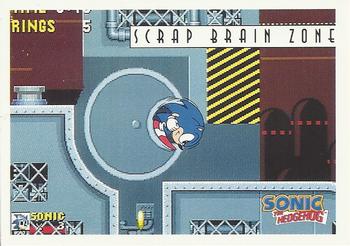 1993 Topps Sonic the Hedgehog #11 Burrobot Front