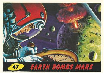 1994 Topps Mars Attacks #47 Earth Bombs Mars Front