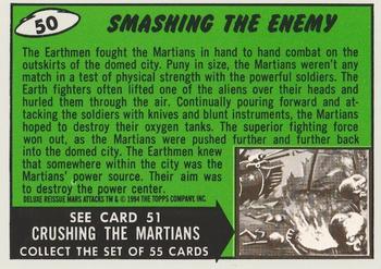 1994 Topps Mars Attacks #50 Smashing the Enemy Back