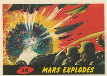 1994 Topps Mars Attacks #54 Mars Explodes Front