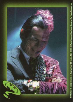 1995 Topps Batman Forever Stickers #2 Two-Face Front